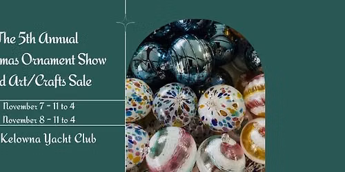 The 5th Annual Christmas Ornament and Art\/Craft Sale