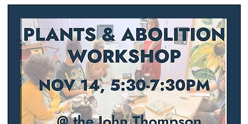 Plants and Abolition: Power to the People Cider