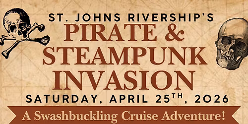 The 7th Annual Pirate & Steampunk Invasion Aboard the Barbara Lee