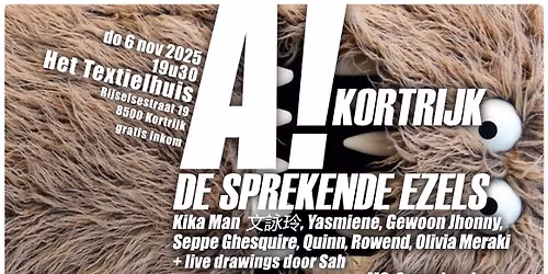 De Sprekende Ezels Kortrijk #14