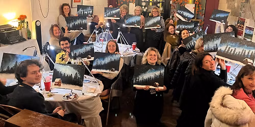 Paint & Sip in Woking at Cellar Magnifique