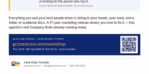 Creating a Company Brain Workshop