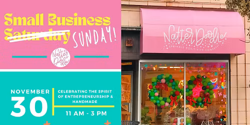 Small Biz Sunday at NatterDoodle