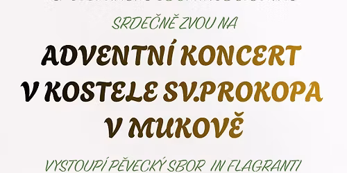 Adventní koncert v kostele sv. Prokopa v Mukově 
