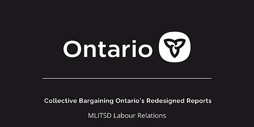 Training Session for Collective Bargaining Ontario\u2019s Redesigned Reports