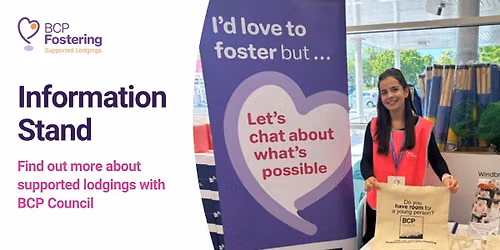 Supported Lodgings (16+ fostering) Information Stand - Bournemouth Library