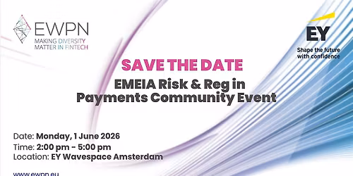 EY 3rd annual Risk & Reg in Payments event