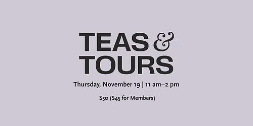 Teas & Tours\u2014Women Impressionists and the Land
