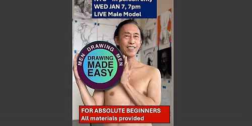 Drawing Naked Men Made Easy - for absolute beginners