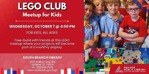 LEGO Club (South Branch)
