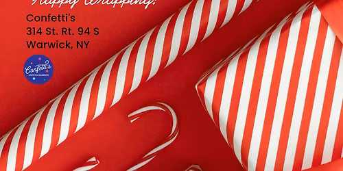 That's a Wrap! Holiday Gift Wrapping Party!