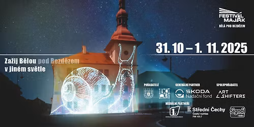 FESTIVAL MAJ\u00c1K - za\u017eij B\u011blou pod Bezd\u011bzem v jin\u00e9m sv\u011btle