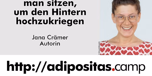Lesung mit Jana Cr\u00e4mer beim Adipositas-Camp