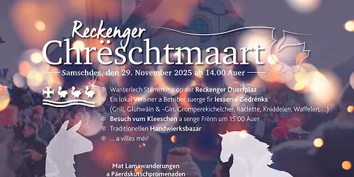 Reckenger Chrëschtmaart