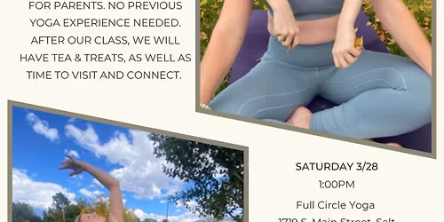 "Spill The Tea" Yoga Class for Parents 