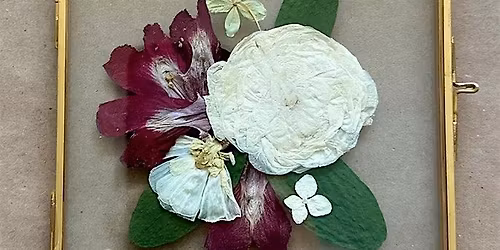 Design your own framed flower art