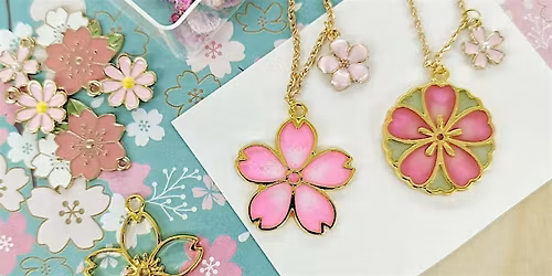 UV Resin Cherry Blossom Jewellery Workshop