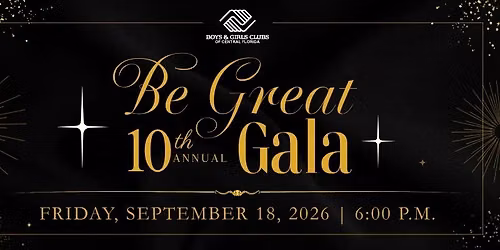 Be Great Gala