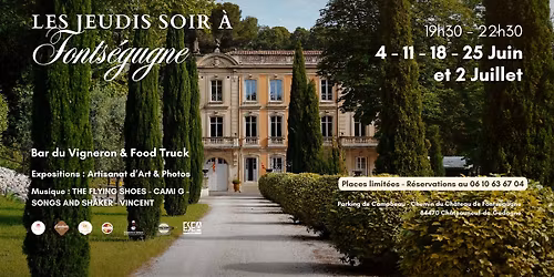 Les jeudis soir \u00e0 Fonts\u00e9gugne