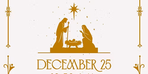 Christmas Day Reserved Sacrament Holy Communion Service 10:30 a.m. with Rev. Deacon David Zulkoskey