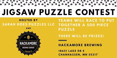 Team Jigsaw Puzzle Contest at Hackamore Brewing Company - February 2026