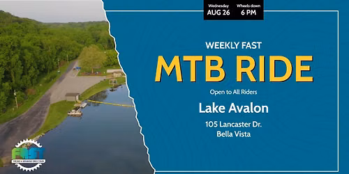 FAST Wed Night Group Ride @ Lake Avalon