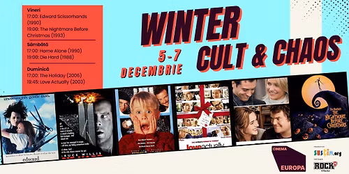  WINTER CULT & CHAOS WEEKEND - Magie gotic\u0103, comedie cult \u0219i Cr\u0103ciun alternativ