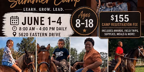 LiveStock & Equestrian Summer Camp hosted and facilitated by @Citizen Stables