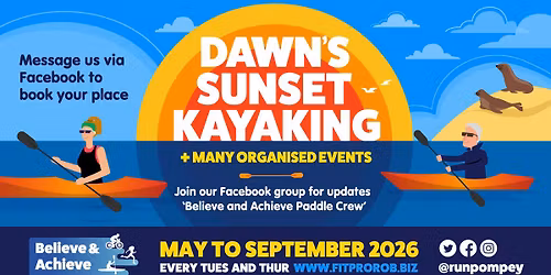 Dawn's Sunset Kayaking 2026