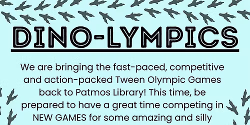 Dino-Lympics @ Patmos Library