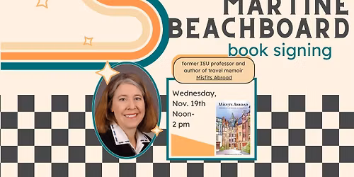 Book Signing with Martine Beachboard