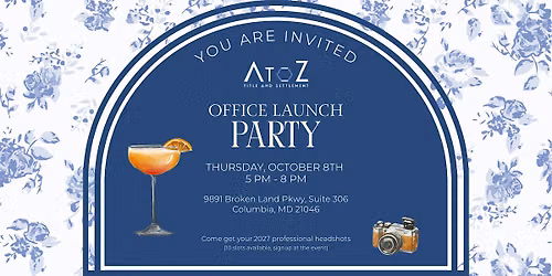 AtoZ Title Columbia Office Launch