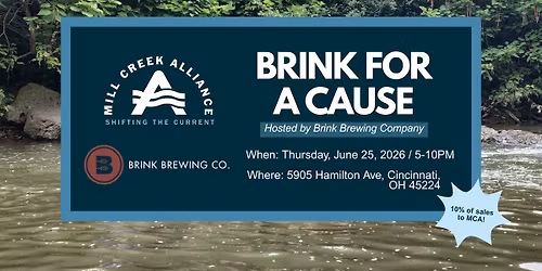 \ud83c\udf7bJoin MCA for Brink for a Cause!\ud83c\udf7b
