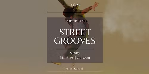 POP UP Street Grooves with Karvel