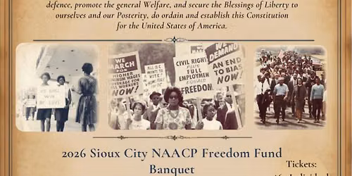 "We The People"... Annual Freedom Fund Banquet 