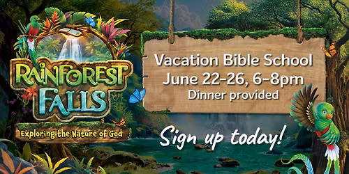 Vacation Bible School: Rainforest Falls