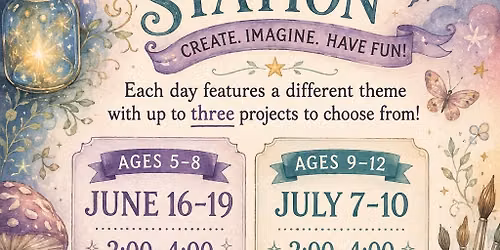 Creation Station - Arts and Crafts Club