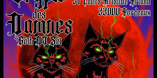 La Crypte des Damn\u00e9s - DJ set Goth au Black Cat Pub
