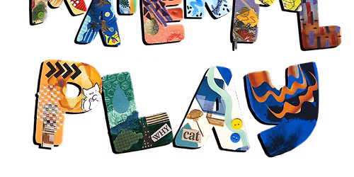 Material Play Session I: Mindful Collage Poetry