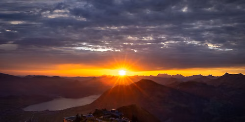 Sonnenaufgangsfahrt aufs Stanserhorn