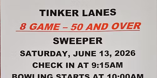 8 game 50 and Over Sweeper