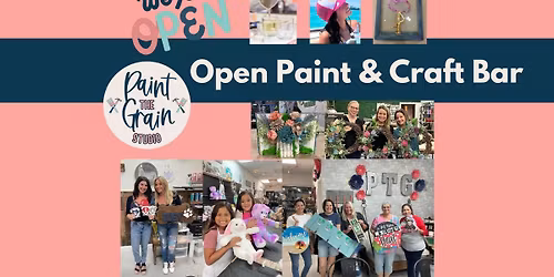 Open Paint and Craft Bar