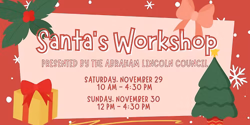 Santa's Workshop Make It & Take It Craft Event