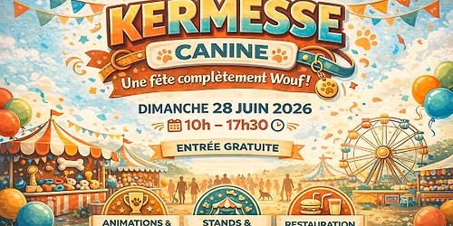 Kermesse 2026 - une f\u00eate compl\u00e8tement wouf !