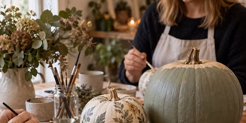 Autumn Pumpkin Decor Workshop | West Bridgford, Nottingham