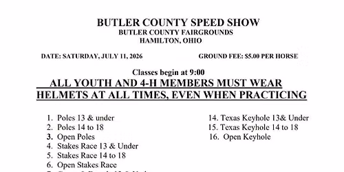 Butler County Speed Show