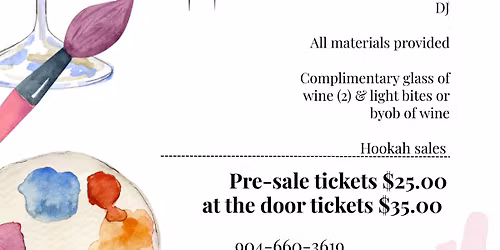 Sip & Paint Day Party 