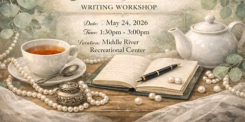 Tea & Pearls Writing Workshop
