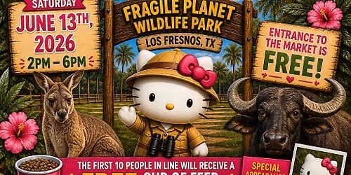 Fragile Planet Wildlife Park 2nd Anniversary Market