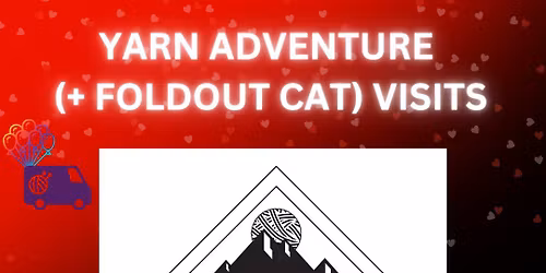 Yarn Adventure (+ Foldout Cat) Visits Rich Mountain Fiber Co